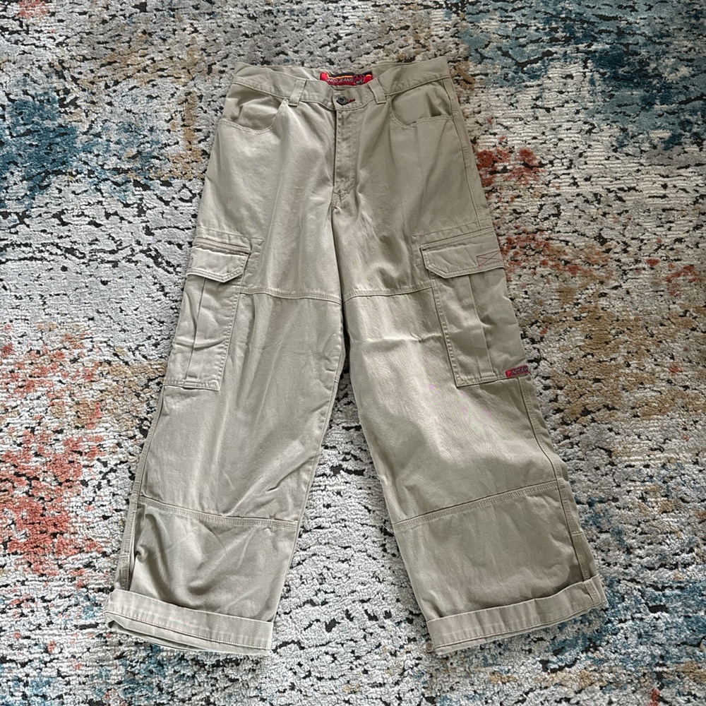 JNCO Khaki Cargo Pants Size 36